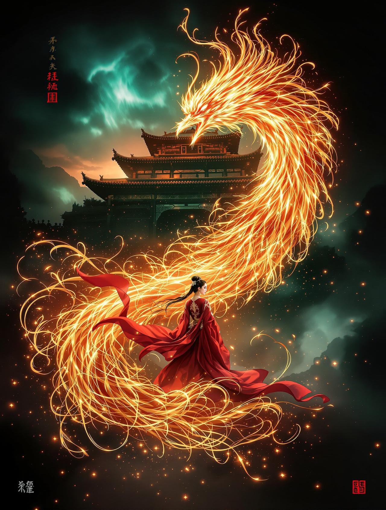 韩漫剧场《凤鸣九天》 韩漫剧场《凤鸣九天》海报